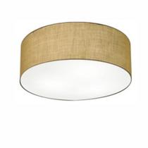 Plafon Para Quarto Cilíndrico SQ-3047 Cúpula Cor Palha
