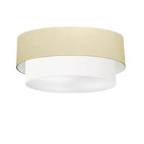 Plafon Para Quarto Cilíndrico SQ-3064 Cúpula Cor Algodão Crú Branco Plafon Para Quarto Cilíndrico SQ-3064 Cúpula Cor Algodão Crú Branco