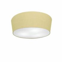 Plafon Para Quarto Cone SQ-3003 Cúpula Cor Algodão Crú