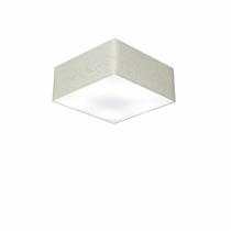 Plafon Para Quarto Quadrado SQ-3000 Cúpula Cor Rústico Cinza