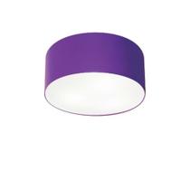 Plafon Para Sala Cilíndrico SL-3010 Cúpula Cor Roxo