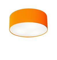 Plafon Para Sala de Jantar Cilíndrico SJ-3005 Cúpula Cor Laranja