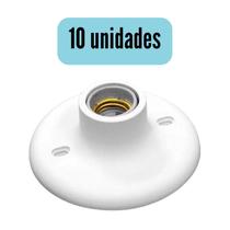 Plafon Pop ''tapa Buraco'' Bocal Cerâmico E27 Soquete