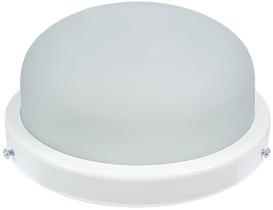 Plafon Popular Branco Sem grade com vidro Fosco Plafon Popular Branco Sem grade com vidro Fosco