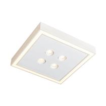 Plafon premium pro 43x43x8cm 4xmr16 led 36.6w 4000k branco usina Plafon premium pro 43x43x8cm 4xmr16 led 36.6w 4000k branco usina