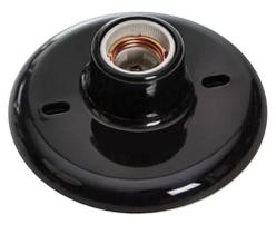 Plafon Preto E-27 - Opl