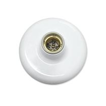 Plafon Pvc Branco C/ Soquete E27 Porcelana Até 100w Plafon Pvc Branco C/ Soquete E27 Porcelana Até 100w