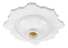 Plafon Pvc Com Soquete Branco Pavilonis