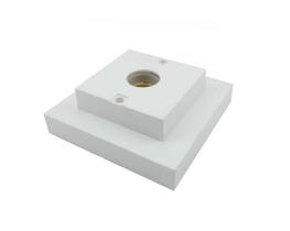 Plafon Pvc Quadrado Soq Porc Ate 100W E-27 Br Blister Plafon Pvc Quadrado Soq Porc Ate 100W E-27 Br Blister
