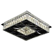 Plafon Quadrado Cristal 35cm Led 32W 3000K Bivolt Plafon Quadrado Cristal 35cm Led 32W 3000K Bivolt