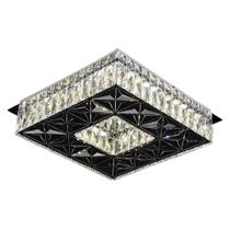 Plafon Quadrado Cristal 35cm Led 32W 6000K Bivolt Plafon Quadrado Cristal 35cm Led 32W 6000K Bivolt
