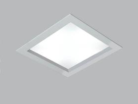 Plafon Quadrado Embutir 2 Lamp. E27 -Ref:578 Hansa Plafon Quadrado Embutir 2 Lamp. E27 -Ref:578 Hansa