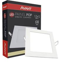 Plafon Quadrado Embutir 6w 12x12cm Branco Neutro 4000k Plafon Quadrado Embutir 6w 12x12cm Branco Neutro 4000k
