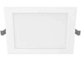 Plafon Quadrado Sobrepor 24w Philips Luz Quente 3000K
