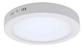 Plafon Redonda Led 12w Plafon Sobrepor 17cm Bivolt Gesso