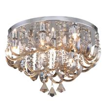 Plafon Redondo De Cristais 7 Lamp. G9 - Champanhe Hevvy 93779 Plafon Redondo De Cristais 7 Lamp. G9 - Champanhe Hevvy 93779