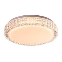 Plafon Redondo de Cristal Acrílico Branco 28cm Led 20W 3 em 1 Bivolt Plafon Redondo de Cristal Acrílico Branco 28cm Led 20W 3 em 1 Bivolt