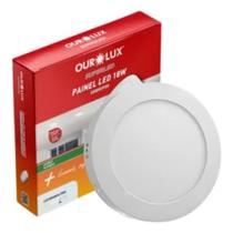 Plafon Redondo Sobrepor com Sensor de Luminosidade 18W 6500K 02615 Ourolux Plafon Redondo Sobrepor com Sensor de Luminosidade 18W 6500K 02615 Ourolux