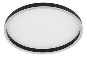 Plafon Redondo Vega 30w 40cm 3000k Preto