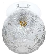 Plafon Retrô Colonial C/ Globo Corda Trançada Boca 10 Retrô Plafon Retrô Colonial C/ Globo Corda Trançada Boca 10 Retrô