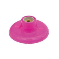 Plafon Rosa Soquete Porcelana 51x145x145mm - Material PP - Bet Plásticos Plafon Rosa Soquete Porcelana 51x145x145mm - Material PP - Bet Plásticos