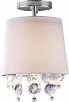 Plafon São Paulo 1 luz E27 Cúpula peq. BC 22Ø x 31cm