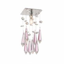 Plafon Semi Embutidos Cristal K9 Aço