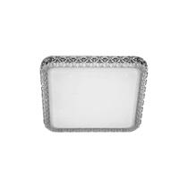 Plafon Shine Led Quad. 280mm Acrílico Liso 18w - B