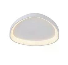 PLAFON SINDORA QX05623 Φ42x6,5CM METAL BRANCO E ACRÍLICO 54W LED 3000K 4050LM