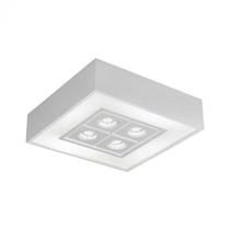 Plafon sob quad focus 45x45x12 4e27+4gu10 4550/46 usina Plafon sob quad focus 45x45x12 4e27+4gu10 4550/46 usina