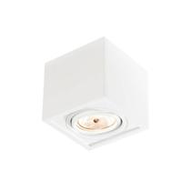 Plafon Sobrepor Box AR70 branco- Moon - Moon Iluminação