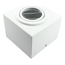 Plafon Sobrepor Box Quadrado Para Led Par20 Branco (sl)(Branco)