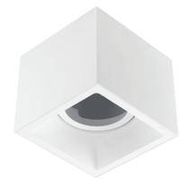 Plafon Sobrepor Direcionavel Square Out Ar111 Branco Stella STH20935BR Plafon Sobrepor Direcionavel Square Out Ar111 Branco Stella STH20935BR