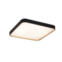 Plafon Sobrepor Dourado e Preto 38cm Led 30W 3 em 1 Bivolt LA1030 Delis