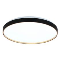 Plafon Sobrepor Dourado e Preto 56cm Led 50W 3 em 1 Bivolt LA1034 Delis