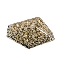 Plafon Sobrepor Led 3000K 40W 46x46Cm Cristal Sindora Plafon Sobrepor Led 3000K 40W 46x46Cm Cristal Sindora