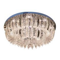 Plafon Sobrepor Led Redondo Cristal Ingrid 60Cm 36W 3000K