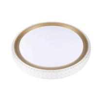 Plafon Sobrepor Nordecor Kenle Led Redondo 50cm 36W Dourado Plafon Sobrepor Nordecor Kenle Led Redondo 50cm 36W Dourado