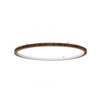 Plafon Sobrepor Redondo Anel LED 25w 2700k 50cm Madeira Imbuia Plafon Sobrepor Redondo Anel LED 25w 2700k 50cm Madeira Imbuia