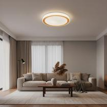 Plafon Sobrepor Smart 52w Eclipse Madeira 3000k 4000k 6500k