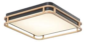 Plafon Sobrepor Smart 52w Ecocircle Quadrado 3000k A 6500k