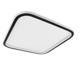 Plafon Sobrepor Telaio Led 32W 3000K Preto