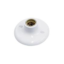 Plafon Soquete Porcelana E-27 Branco