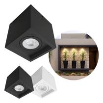 Plafon Spot de Sobrepor Loyo Recuado Box Quadrado p/ PAR20 Starlumen ST3244 - Preto Plafon Spot de Sobrepor Loyo Recuado Box Quadrado p/ PAR20 Starlumen ST3244 - Preto