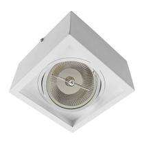 Plafon Spot Sobrepor Box Branco + LED AR111 12W Br. Quente ST2939 Plafon Spot Sobrepor Box Branco + LED AR111 12W Br. Quente ST2939