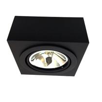 Plafon Spot Sobrepor Direcionável 1 Lâmpada AR111 Preto RL Plafon Spot Sobrepor Direcionável 1 Lâmpada AR111 Preto RL