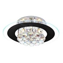 Plafon Startec Roma Redondo Preto G9 Bivolt Plafon Startec Roma Redondo Preto G9 Bivolt