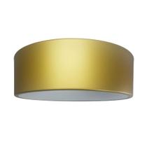 Plafon Sushi Em Aluminio Dourado 370MM 4E27 Forma da Luz