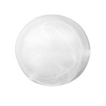 Plafon Taschibra Laguna 30cm Murano Redondo Branco E27 Bivolt
