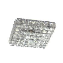Plafon Taschibra Moder Cristal Quadrado Led Dual Color Bivolt